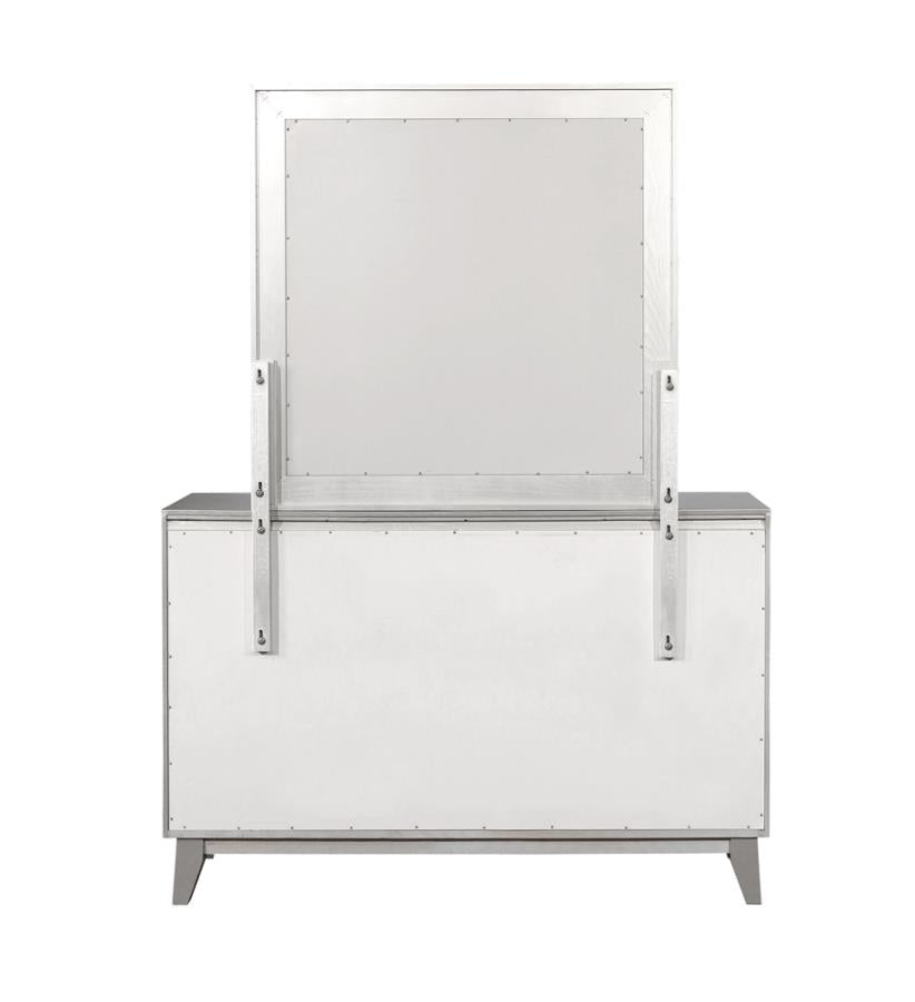 Leighton Silver Dresser Mirror - MyWaynesHome #