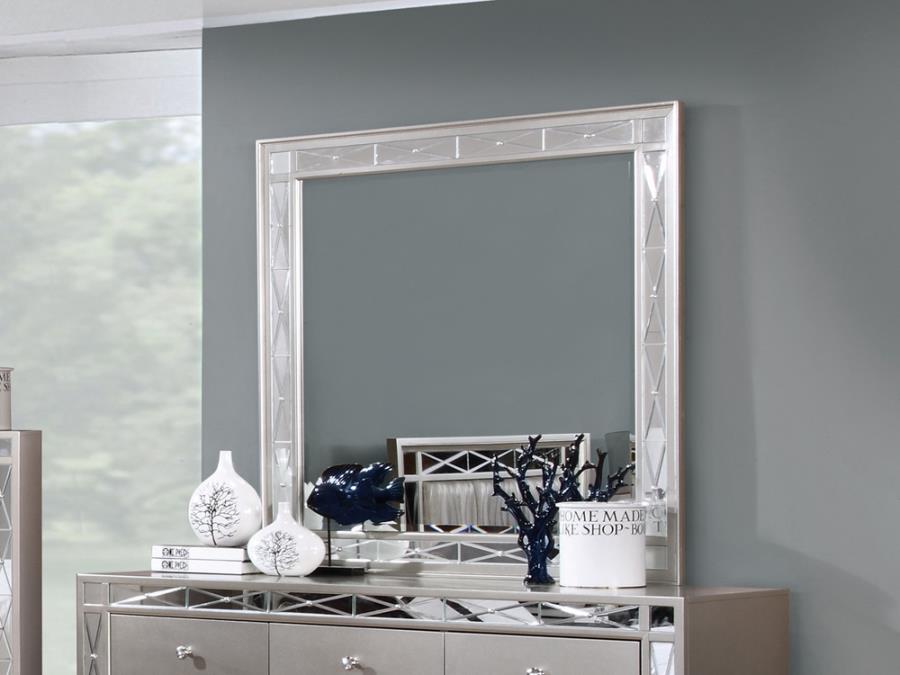 Leighton Silver Dresser Mirror - MyWaynesHome #