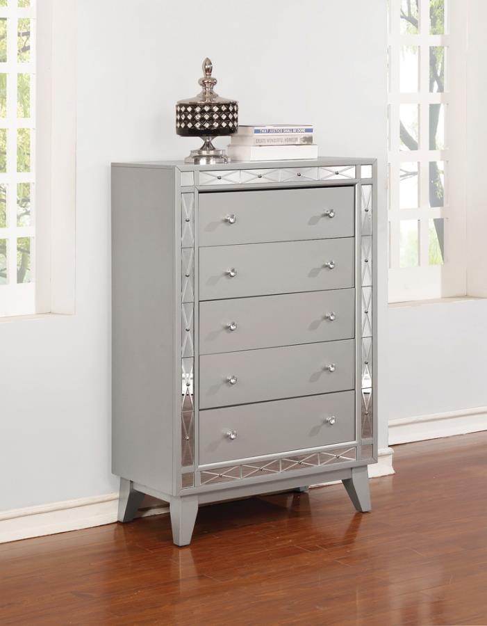 Leighton Silver Chest - MyWaynesHome #