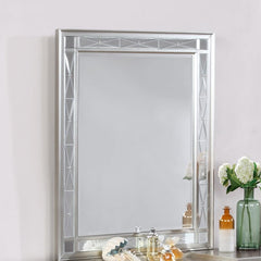 Leighton Silver Vanity Mirror - MyWaynesHome #