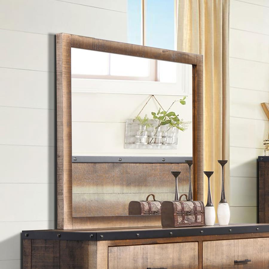 Sembene Brown Dresser Mirror - MyWaynesHome #