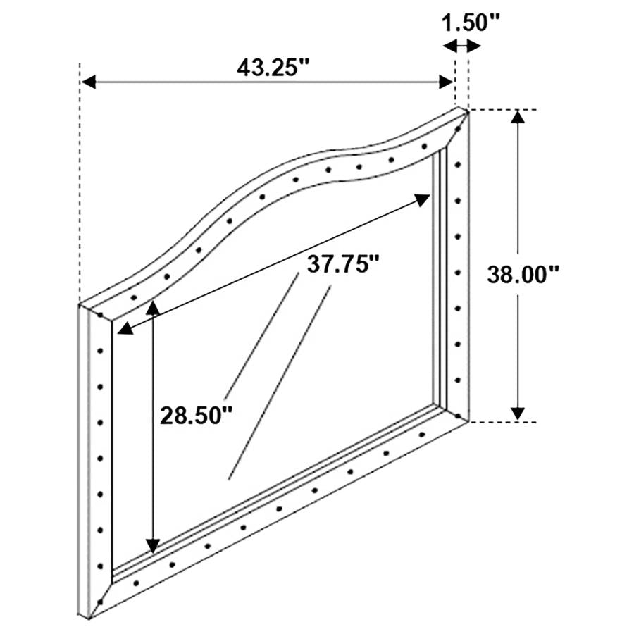 Deanna Grey California King Bed 5 Pc Set - MyWaynesHome #