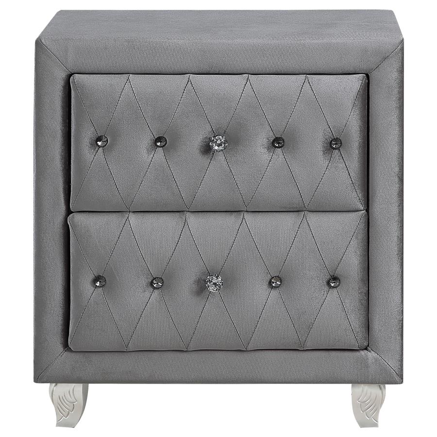 Deanna Grey Nightstand - MyWaynesHome #