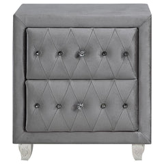 Deanna Grey Nightstand - MyWaynesHome #