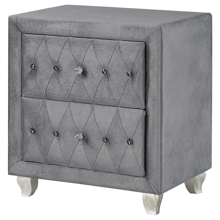 Deanna Grey Nightstand - MyWaynesHome #