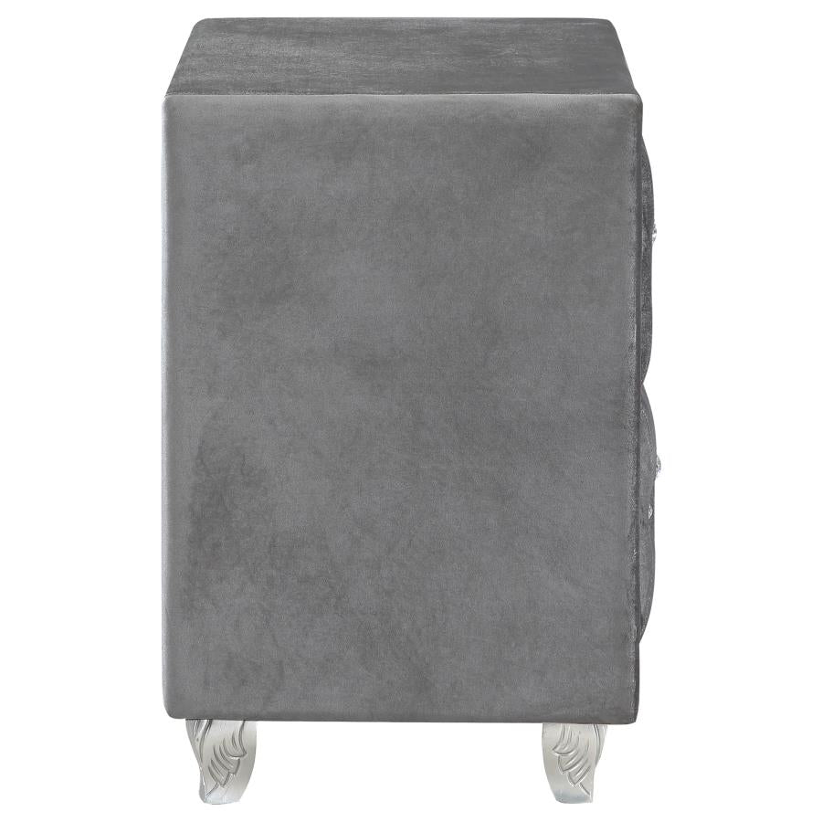 Deanna Grey Nightstand - MyWaynesHome #