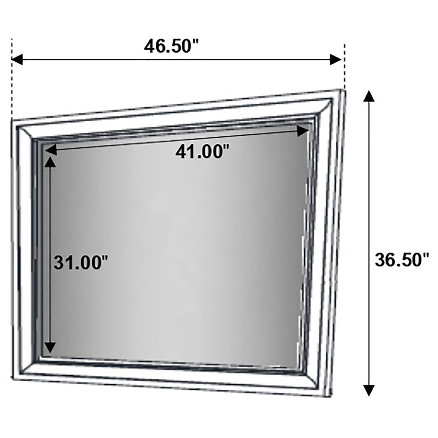 Miranda White Twin Bed 5 Pc Set - MyWaynesHome #