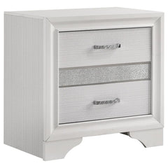 Miranda White Nightstand - MyWaynesHome #