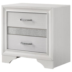 Miranda White Nightstand - MyWaynesHome #
