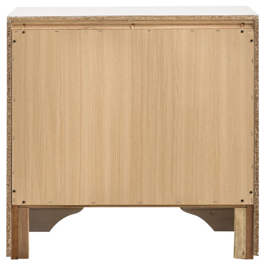 Miranda White Nightstand - MyWaynesHome #