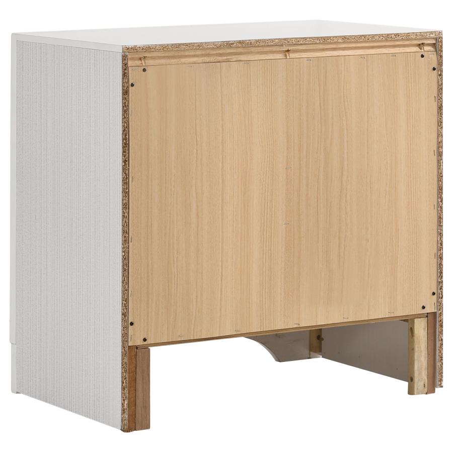 Miranda White Nightstand - MyWaynesHome #