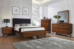 Robyn Brown Queen Bed 5 Pc Set - MyWaynesHome #