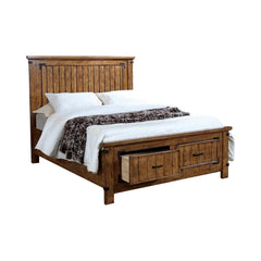 Brenner Brown Queen Bed 5 Pc Set - MyWaynesHome #