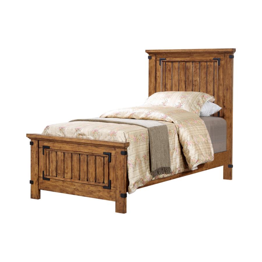 Brenner Brown Twin Bed - MyWaynesHome #