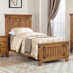 Brenner Brown Twin Bed - MyWaynesHome #