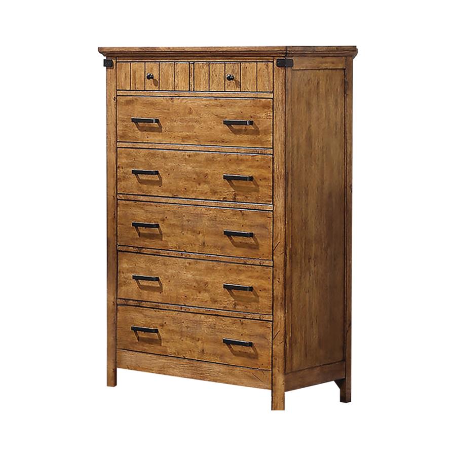 Brenner Brown Chest - MyWaynesHome #
