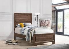 Brandon Brown Twin Bed - MyWaynesHome #