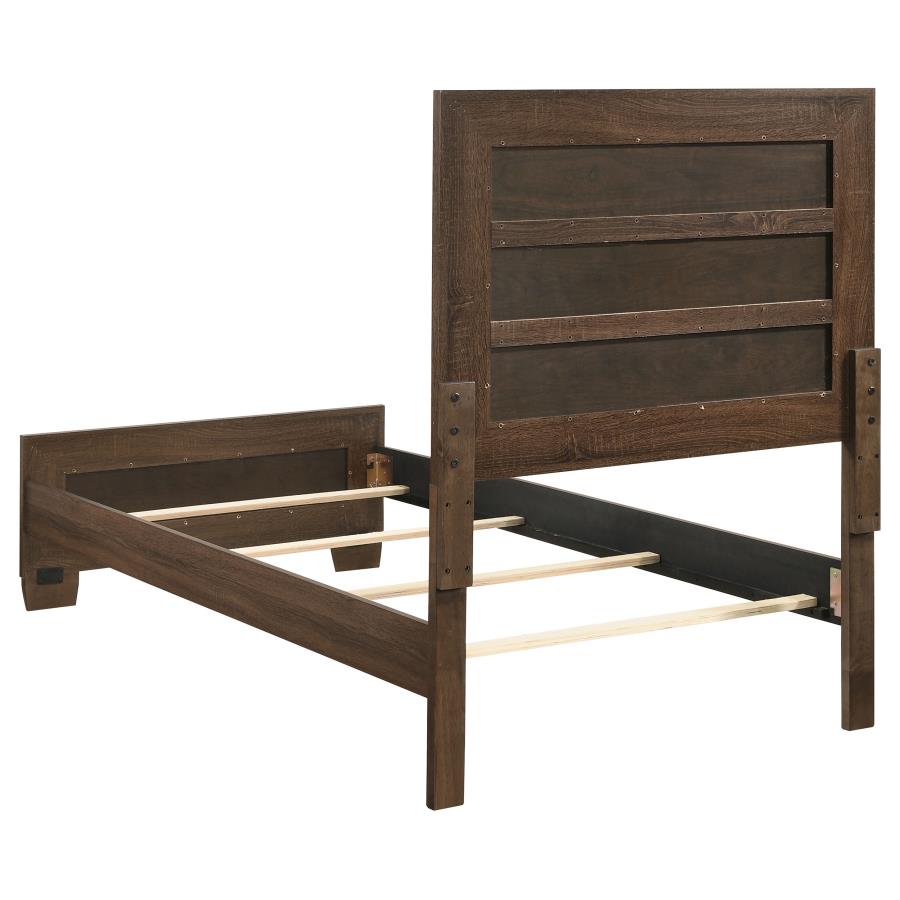 Brandon Brown Twin Bed - MyWaynesHome #