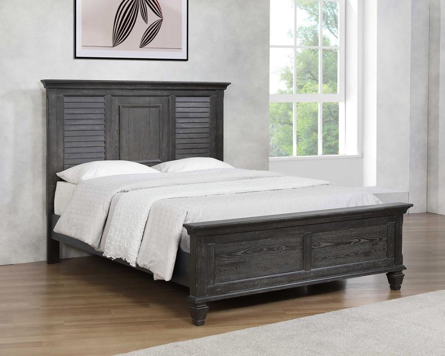 Franco Grey Queen Bed - MyWaynesHome #