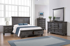 Franco Grey Nightstand - MyWaynesHome #