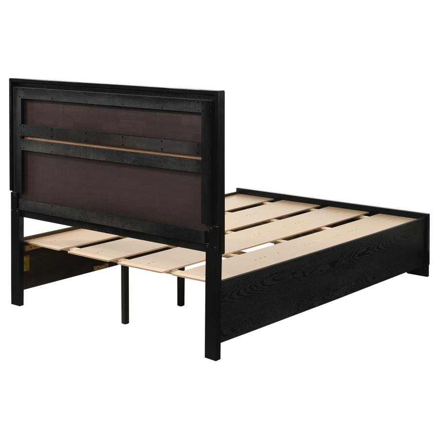 Miranda Black Full Storage Bed - MyWaynesHome #