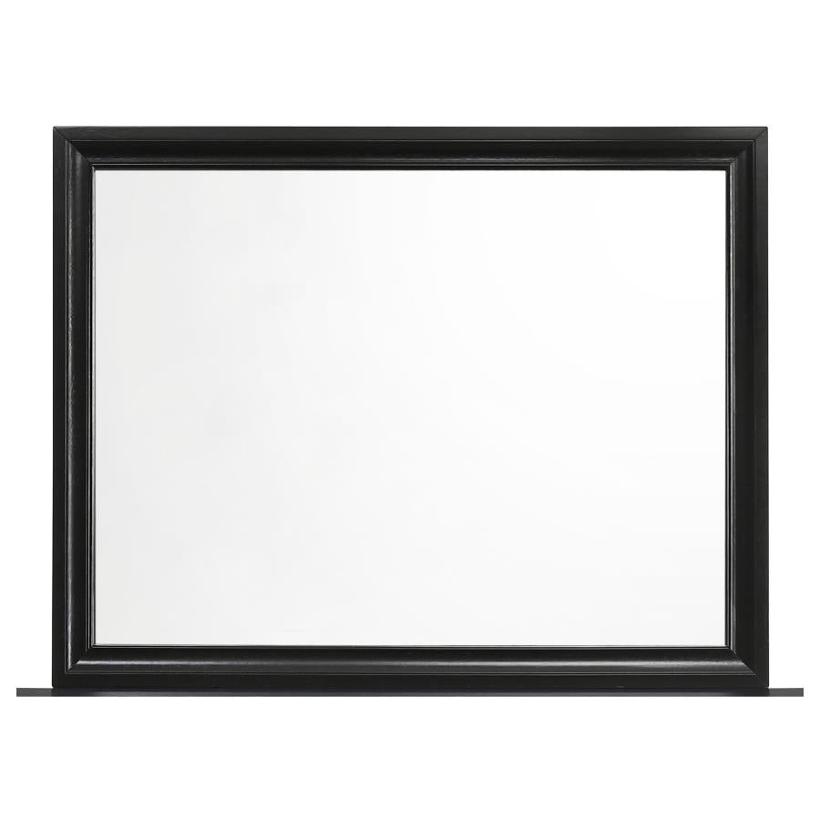 Miranda Black Queen Bed 5 Pc Set - MyWaynesHome #