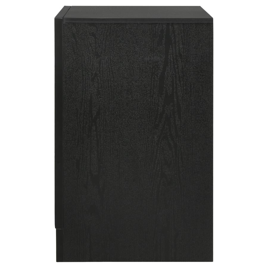 Miranda Black Nightstand - MyWaynesHome #