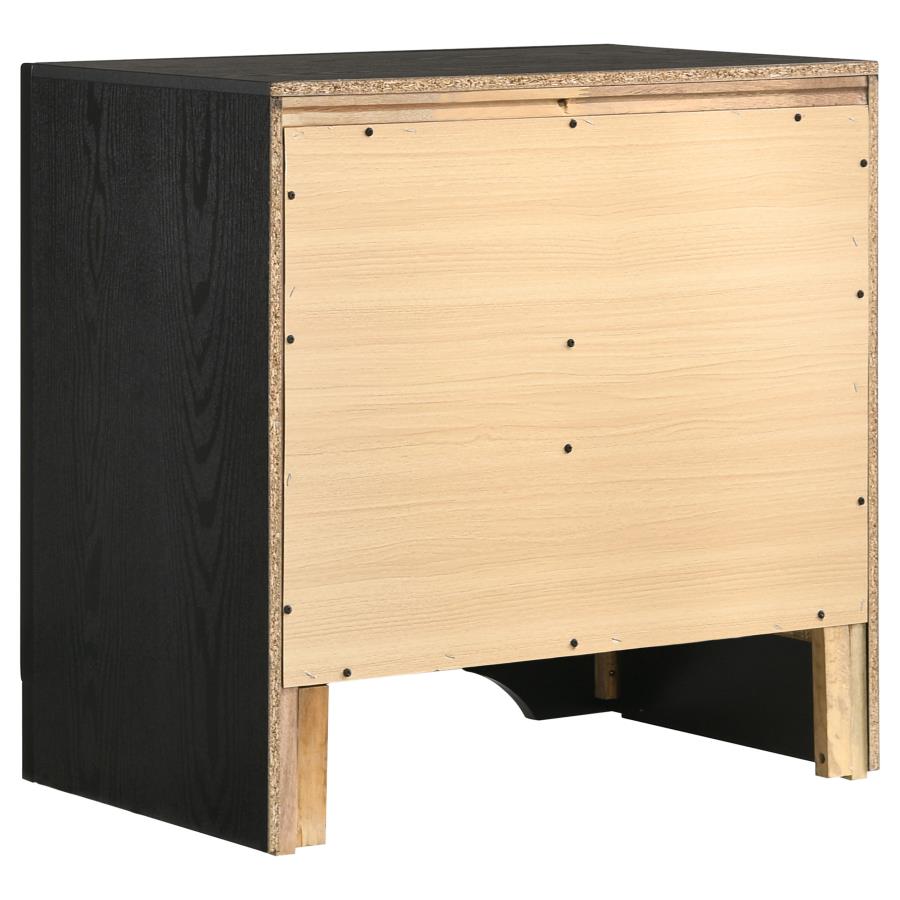 Miranda Black Nightstand - MyWaynesHome #