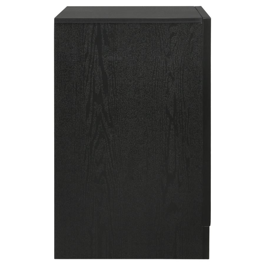 Miranda Black Nightstand - MyWaynesHome #