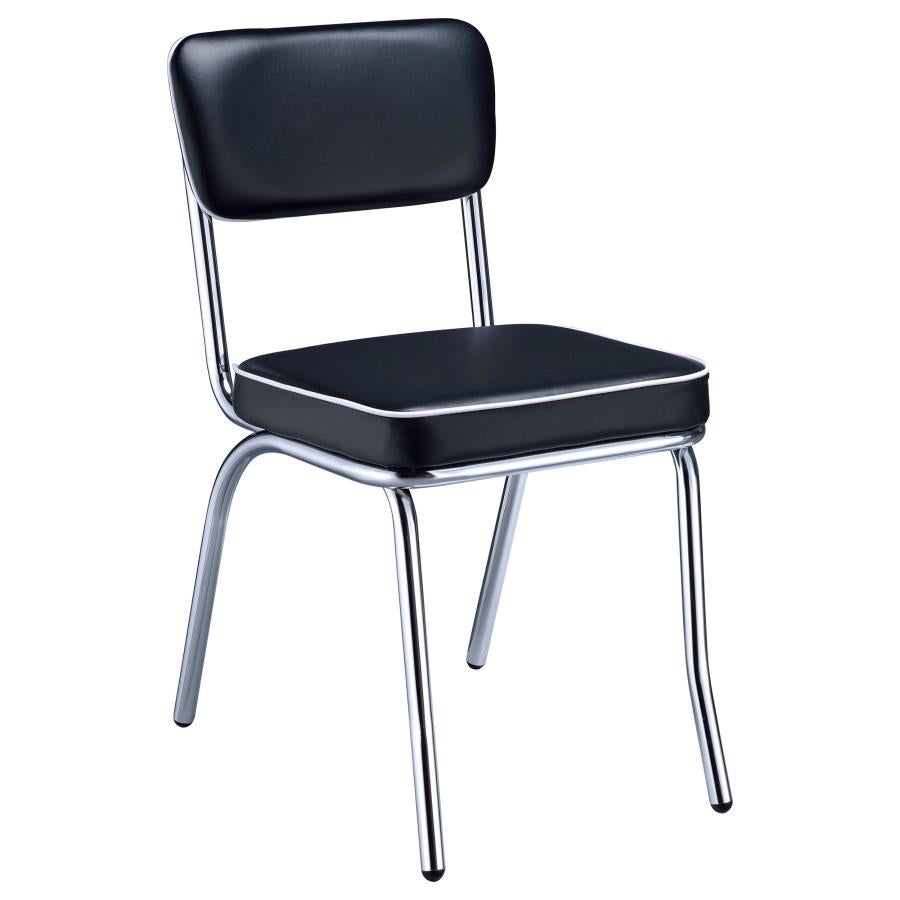 Retro Black 5 Pc Dining Set - MyWaynesHome #