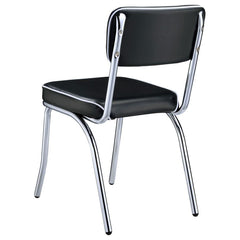 Retro Black 5 Pc Dining Set - MyWaynesHome #