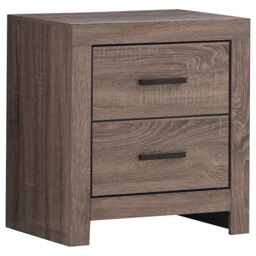 Brantford Brown Queen Bed 5 Pc Set - MyWaynesHome #