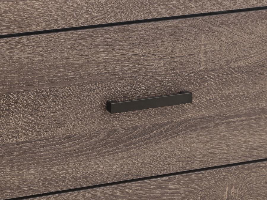 Brantford Brown Eastern King Bed 4 Pc Set - MyWaynesHome #