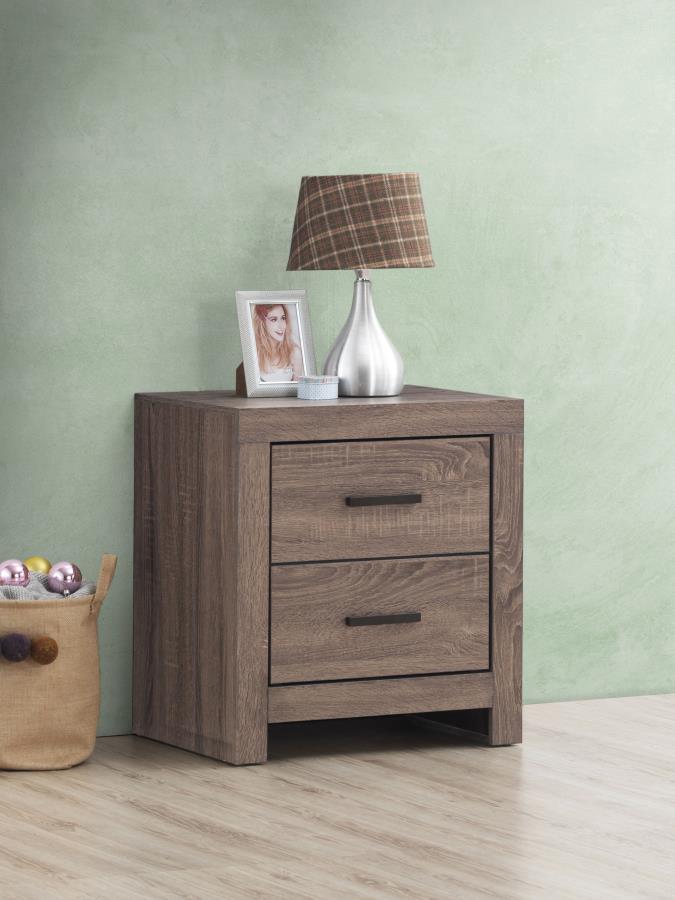Brantford Brown Nightstand - MyWaynesHome #