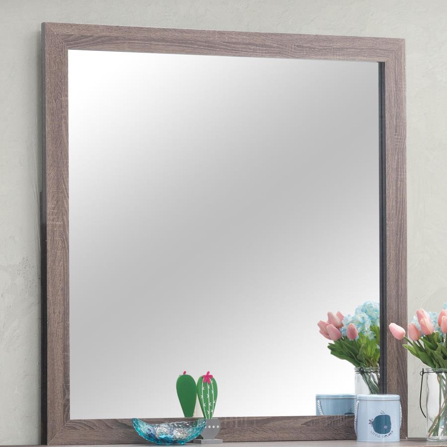 Brantford Brown Dresser Mirror - MyWaynesHome #