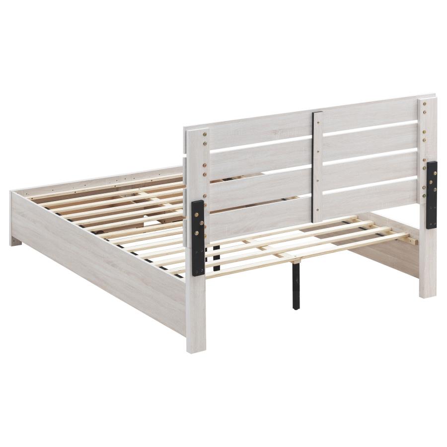 Brantford Ivory Queen Storage Bed - MyWaynesHome #