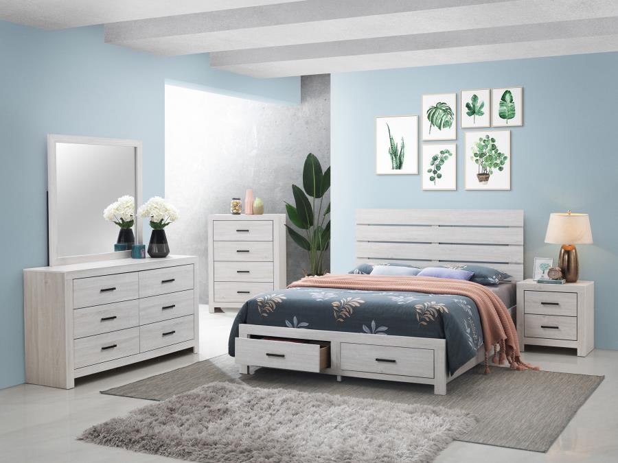 Brantford 6-Drawer Dresser Coastal White | Coaster Brantford 6-Drawer Dresser Coastal White | Coaster