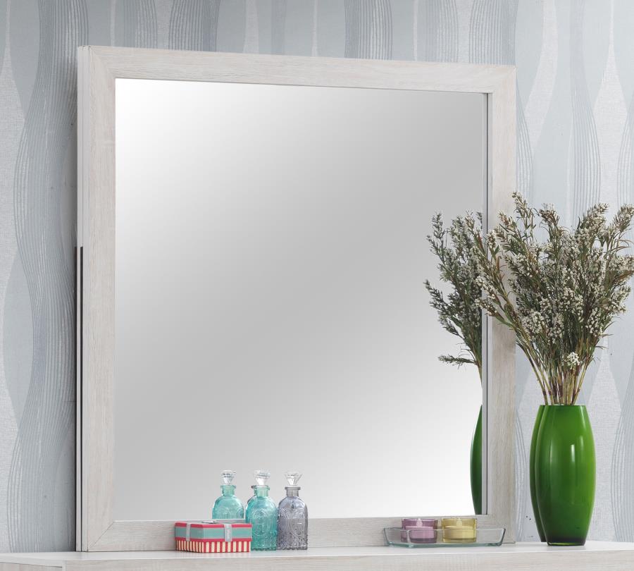 Brantford Ivory Dresser Mirror - MyWaynesHome #