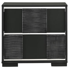 Blacktoft Black Nightstand - MyWaynesHome #