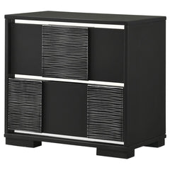 Blacktoft Black Nightstand - MyWaynesHome #