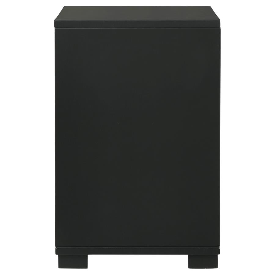 Blacktoft Black Nightstand - MyWaynesHome #