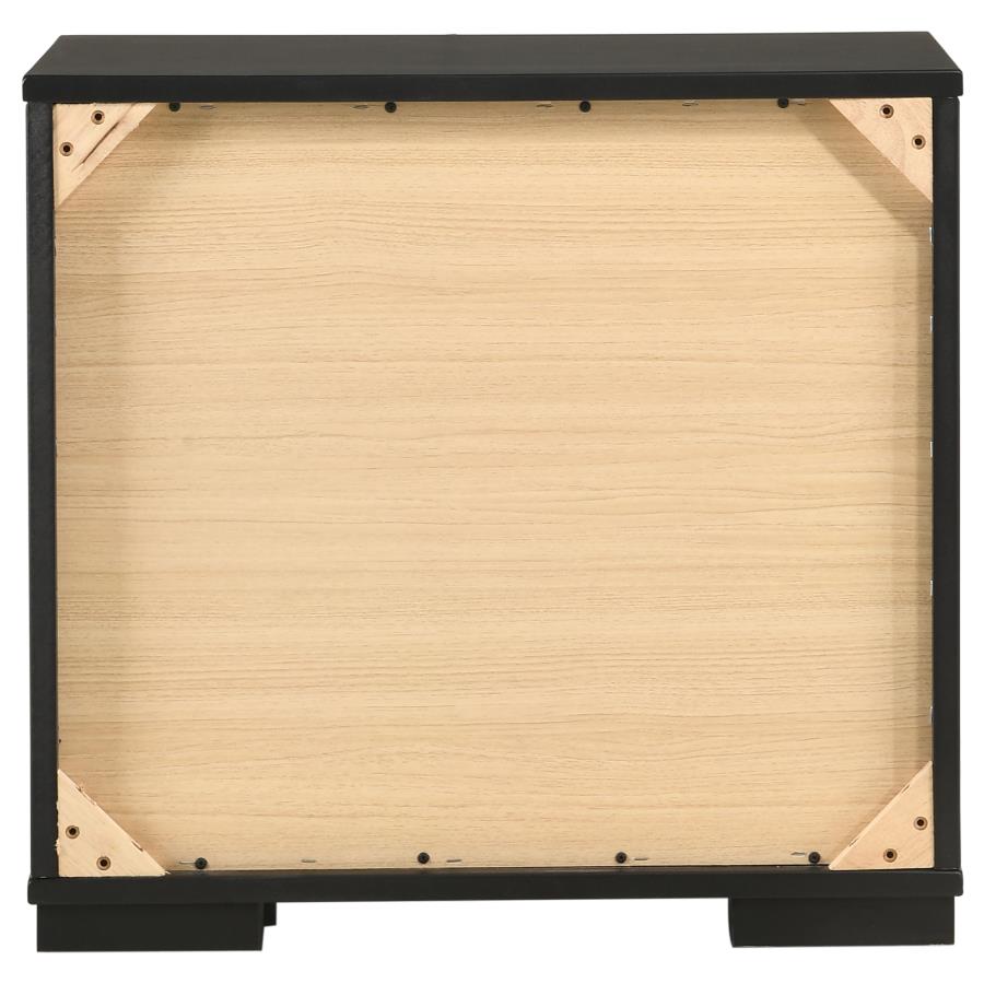 Blacktoft Black Nightstand - MyWaynesHome #