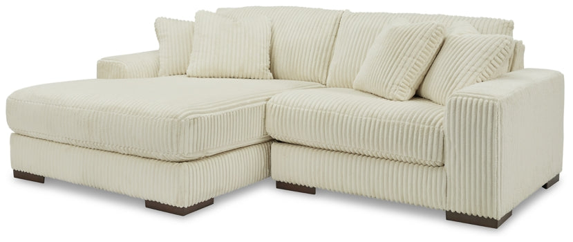 Lindyn 2-Piece Sectional with Ottoman - PKG014502