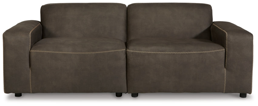 Allena 2-Piece Sectional Loveseat - MyWaynesHome #