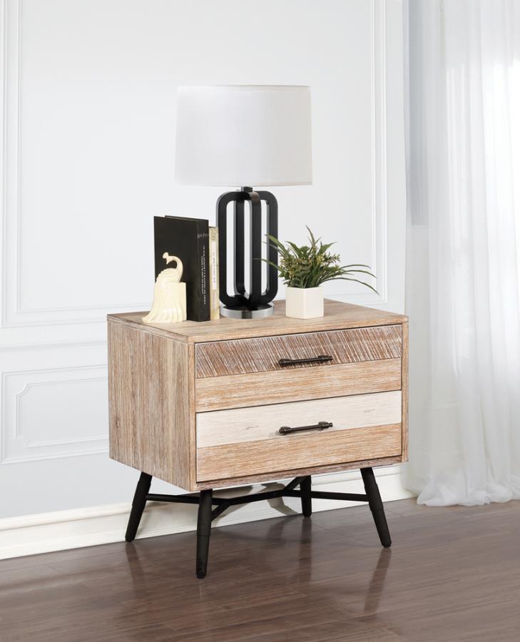 Marlow Brown Nightstand - MyWaynesHome #