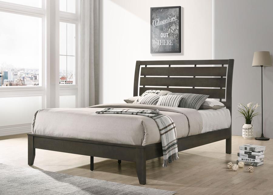 Serenity Grey Eastern King Bed - MyWaynesHome #