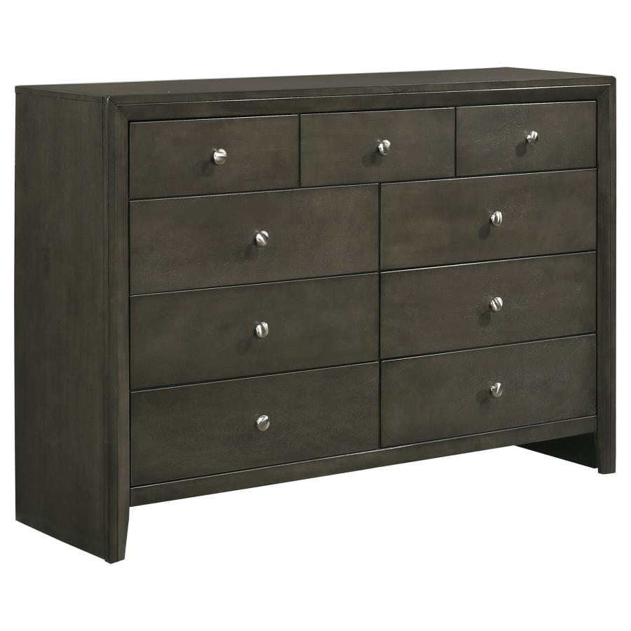 Serenity Grey Twin Bed 4 Pc Set - MyWaynesHome #