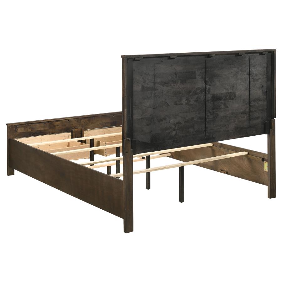 Woodmont Brown Eastern King Storage Bed - MyWaynesHome #