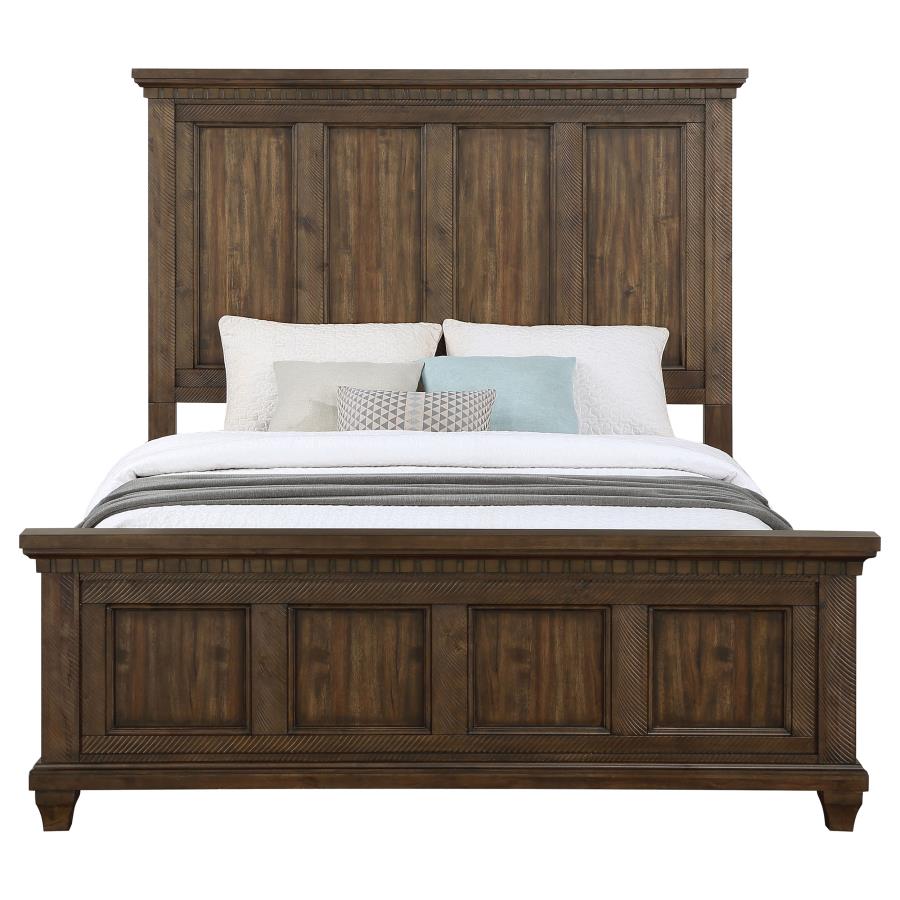 Bennington Brown Eastern King Bed - MyWaynesHome #