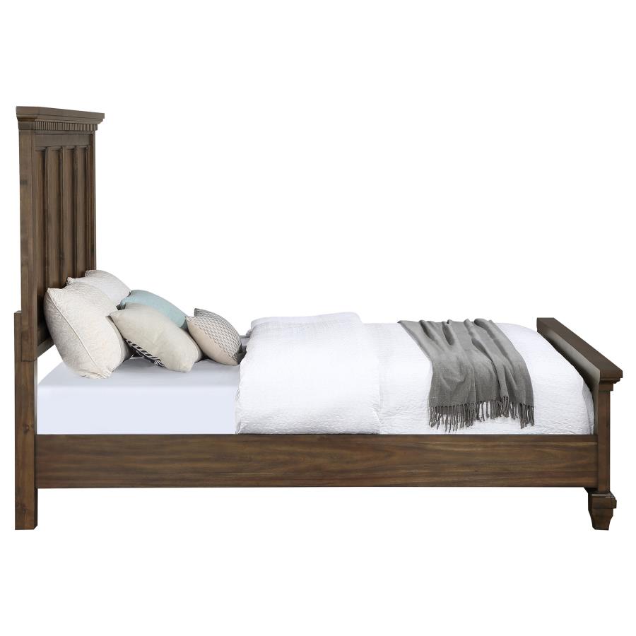 Bennington Brown Eastern King Bed - MyWaynesHome #